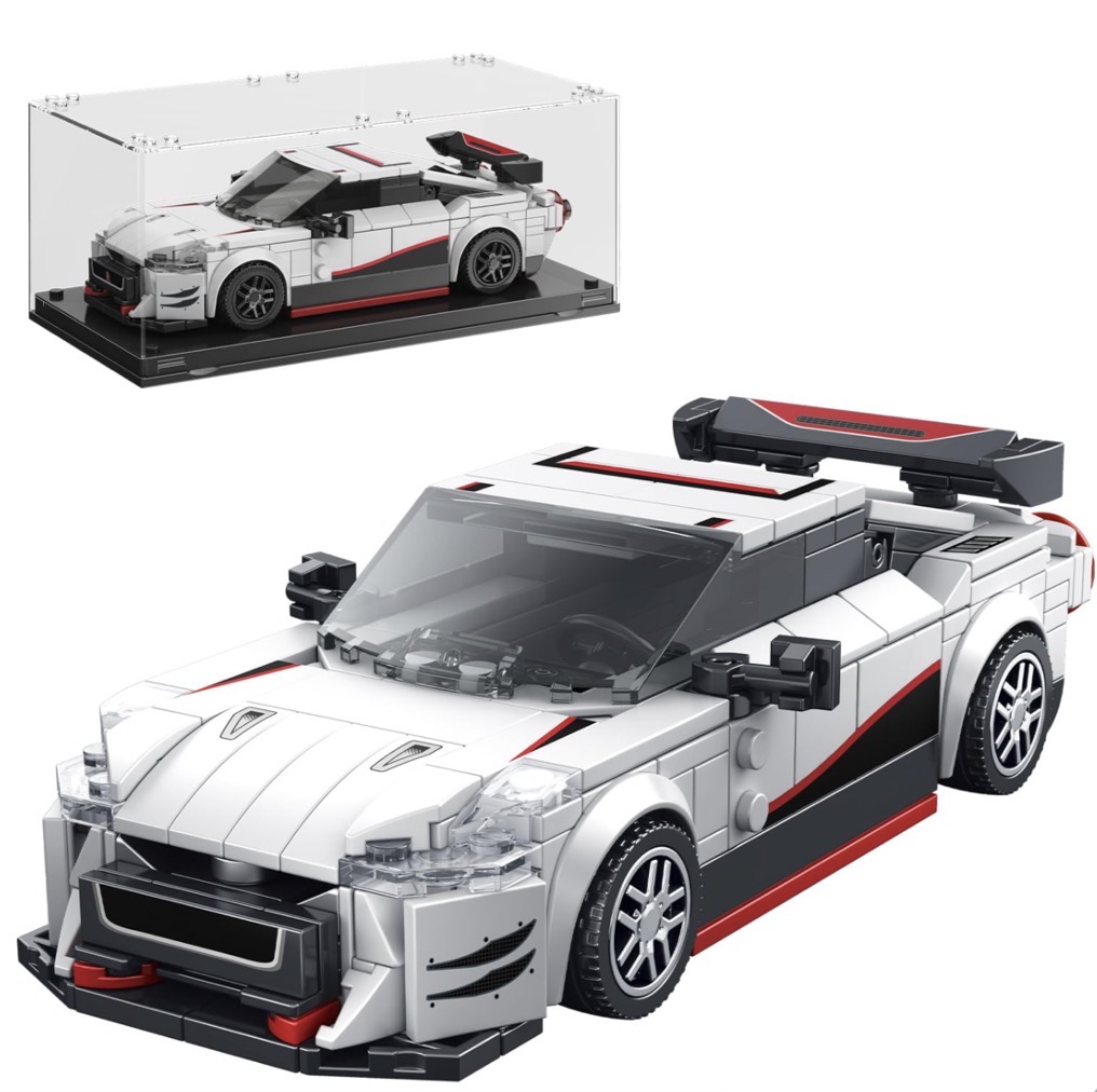 لگو ماشین نیسان همراه باکس پلکسی ۳۱۷قطعه ۱۰۸۲